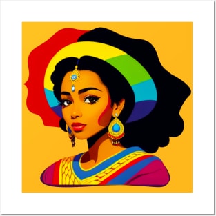 Gorgeous Egyptian Girl Posters and Art